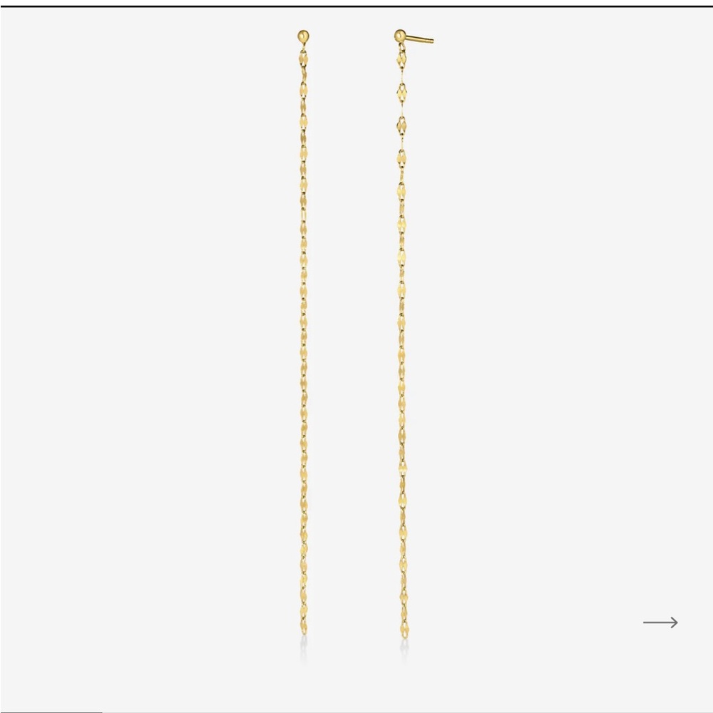 Ring Concierge chain duster earrings